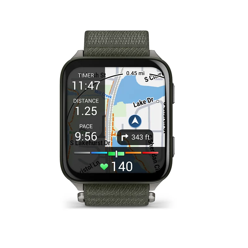Garmin Venu X1 Titanio y nailon verde 010-02980-03 - Imagen 3