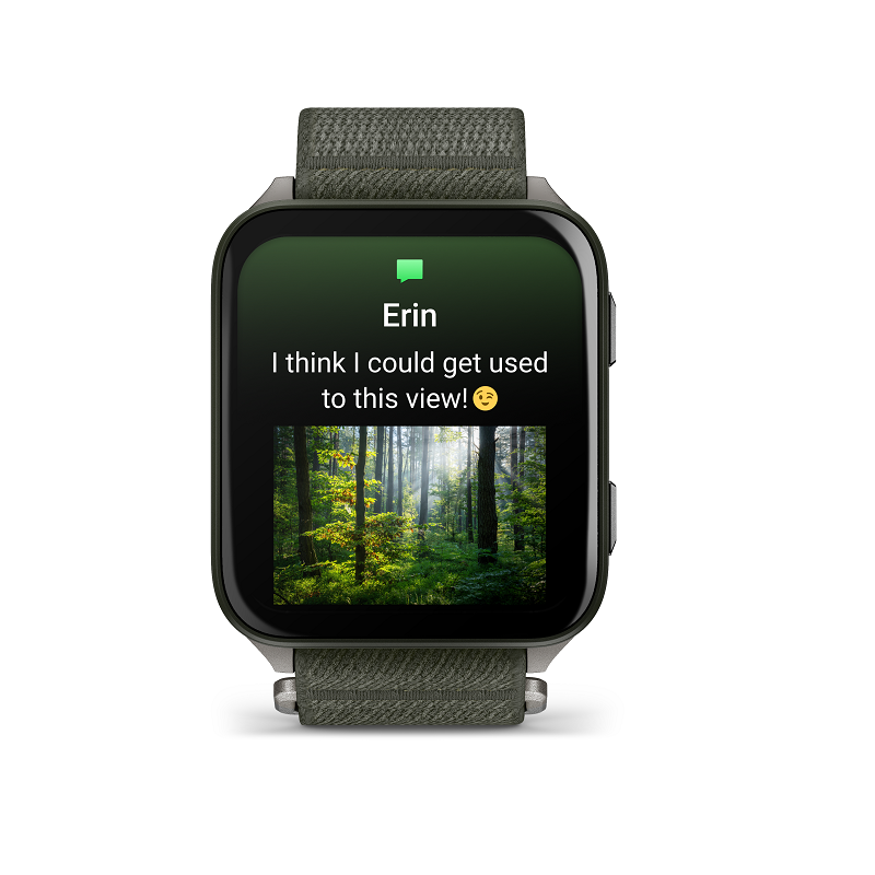 Garmin Venu X1 Titanio y nailon verde 010-02980-03 - Imagen 4