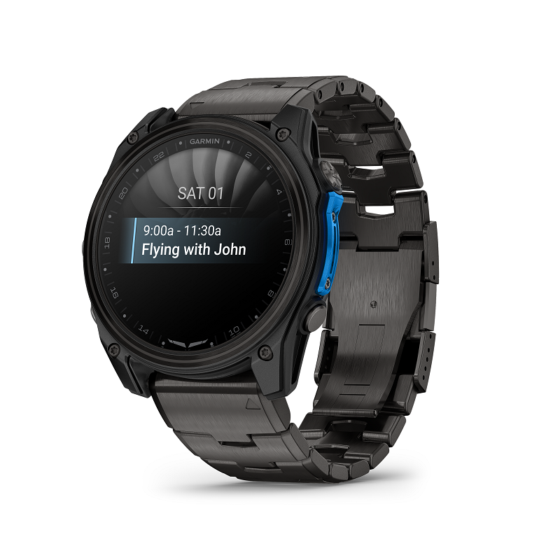 Garmin D2 Mach 2 - 51mm Titanio DLC carbón y correa silicona negra 010-02905-31 - Imagen 6