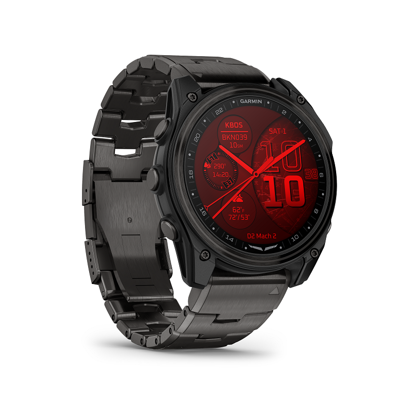 Garmin D2 Mach 2 - 51mm Titanio DLC carbón y correa silicona negra 010-02905-31 - Imagen 5