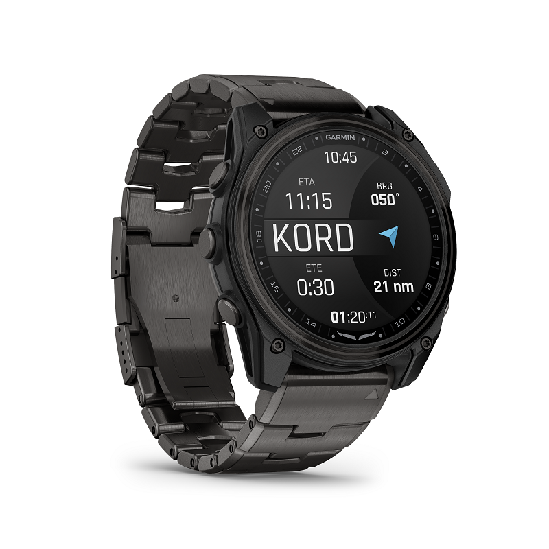 Garmin D2 Mach 2 - 51mm Titanio DLC carbón y correa silicona negra 010-02905-31 - Imagen 3