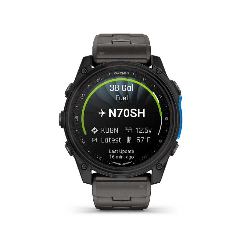 Garmin D2 Mach 2 - 51mm Titanio DLC carbón y correa silicona negra 010-02905-31 - Imagen 2