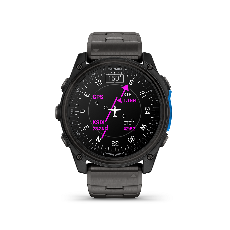Garmin D2 Mach 2 - 51mm Titanio DLC carbón y correa silicona negra 010-02905-31 - Imagen 7