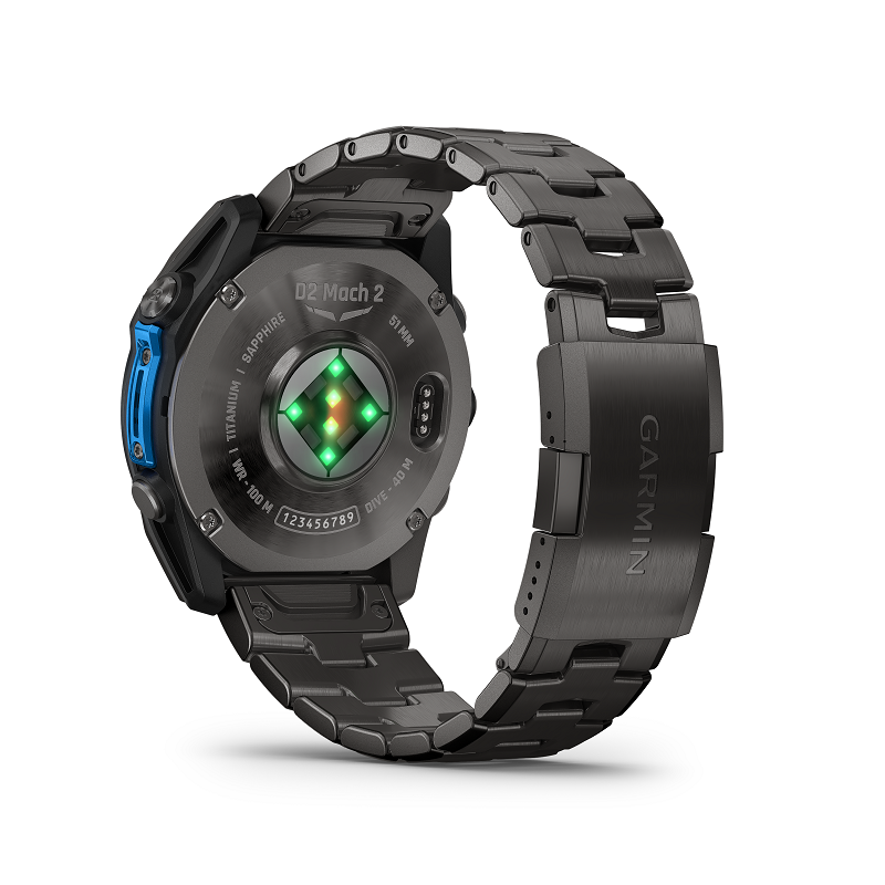 Garmin D2 Mach 2 - 51mm Titanio DLC carbón y correa silicona negra 010-02905-31 - Imagen 10