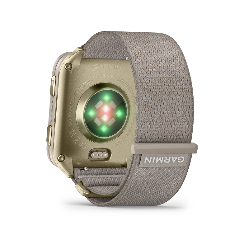 Garmin Venu X1 Titanio dorado y nailon gris 010-02980-09 - Imagen 11