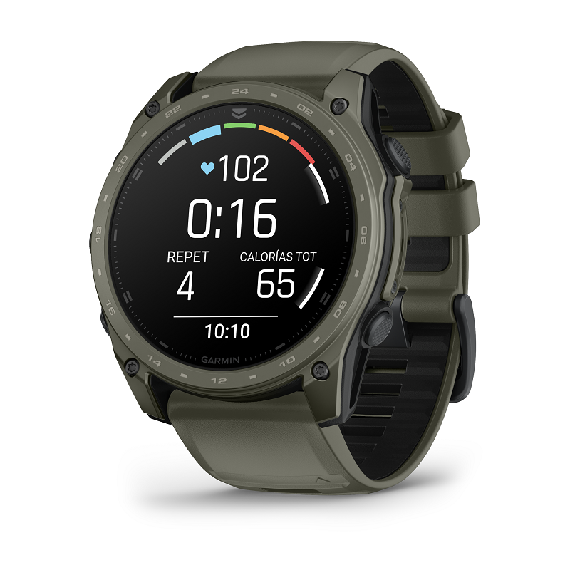 Garmin Tactix 8 - 51 mm AMOLED Cerakote verde 010-04553-11 - Imagen 5