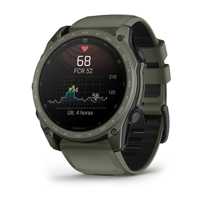 Garmin Tactix 8 - 51 mm AMOLED Cerakote verde 010-04553-11 - Imagen 6