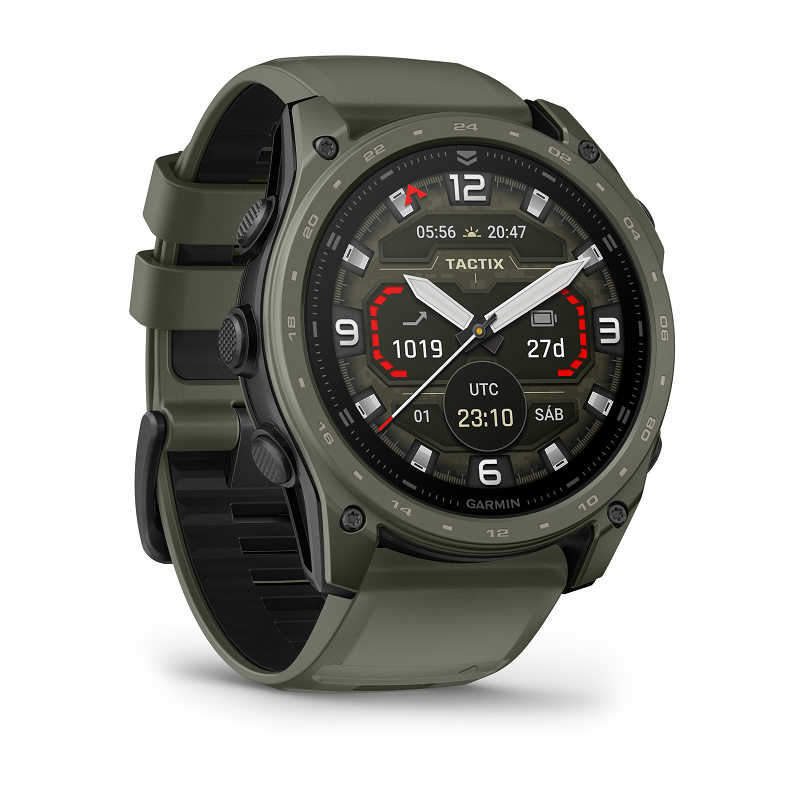 Garmin Tactix 8 - 51 mm AMOLED Cerakote verde 010-04553-11 - Imagen 9