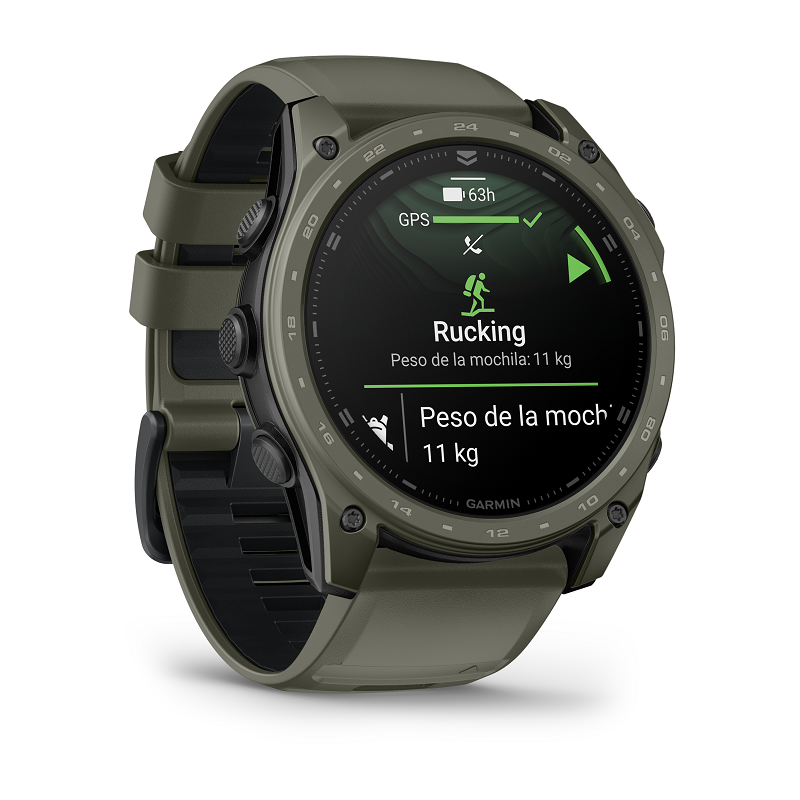 Garmin Tactix 8 - 51 mm AMOLED Cerakote verde 010-04553-11 - Imagen 7