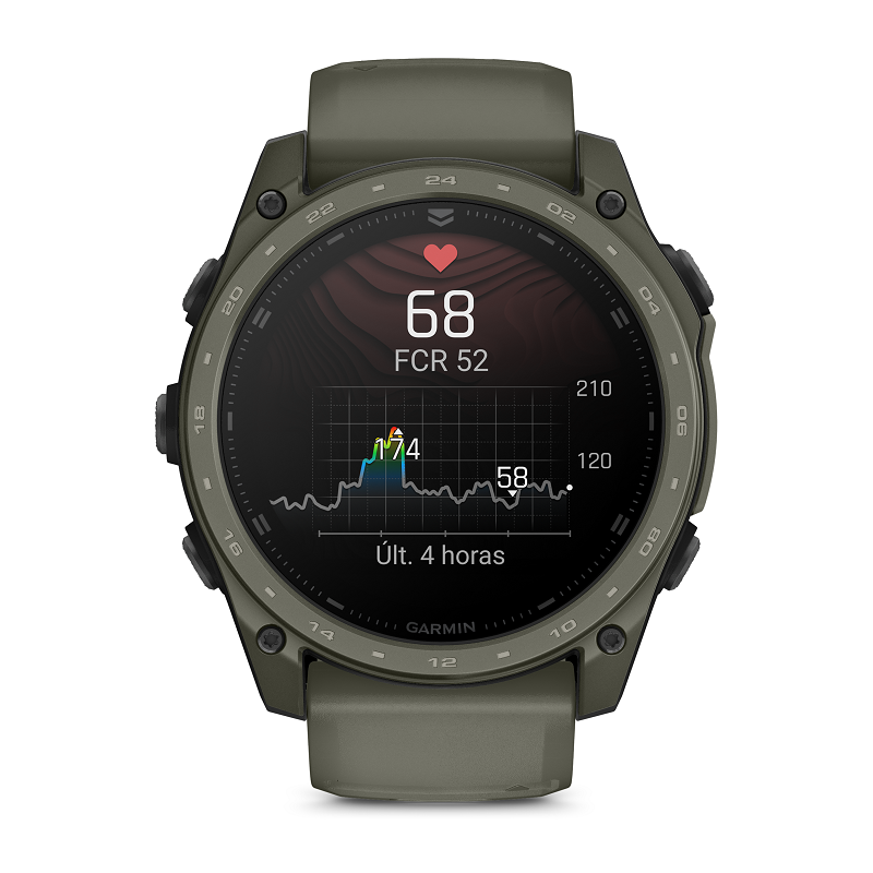 Garmin Tactix 8 - 51 mm AMOLED Cerakote verde 010-04553-11 - Imagen 4