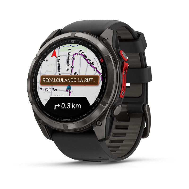 Garmin Fenix 8 Pro - 51mm MicroLed, Zafiro, Titanio DLC y silicona negra 010-03380-01 - Imagen 5