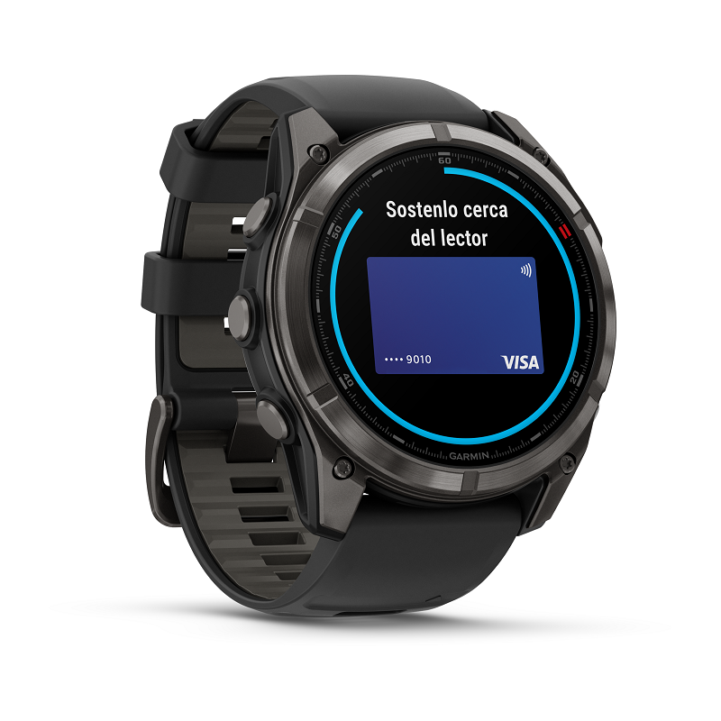 Garmin Fenix 8 Pro - 51mm MicroLed, Zafiro, Titanio DLC y silicona negra 010-03380-01 - Imagen 9