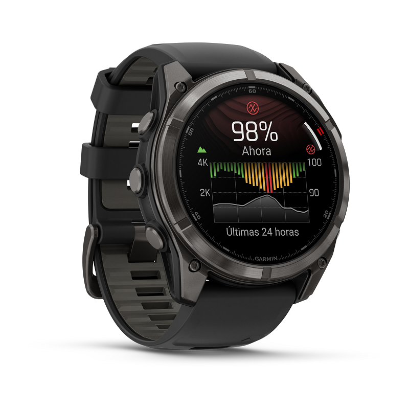 Garmin Fenix 8 Pro - 51mm MicroLed, Zafiro, Titanio DLC y silicona negra 010-03380-01 - Imagen 10