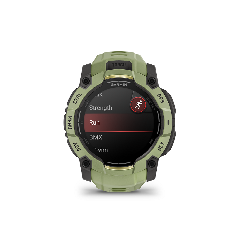 Garmin Instinct 3 AMOLED 50 mm verde y correa verde 010-03020-02 - Imagen 3