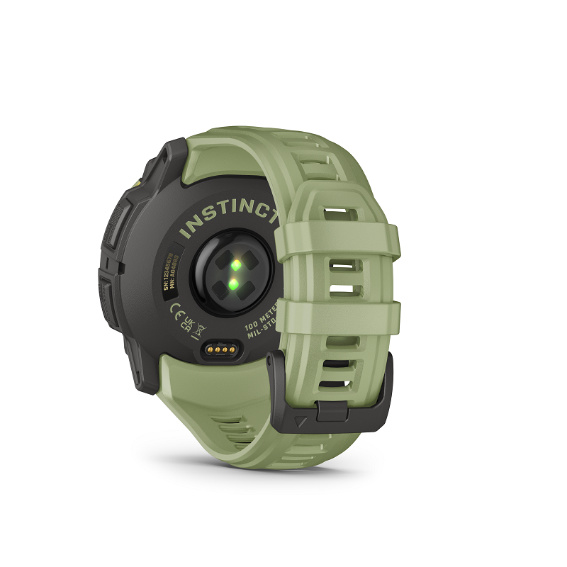 Garmin Instinct 3 AMOLED 50 mm verde y correa verde 010-03020-02 - Imagen 11