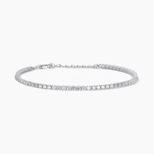 PULSERA MABINA PLATA CIRCONITAS