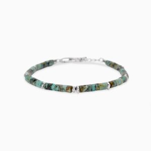 PULSERA MABINA PLATA HOMBRE